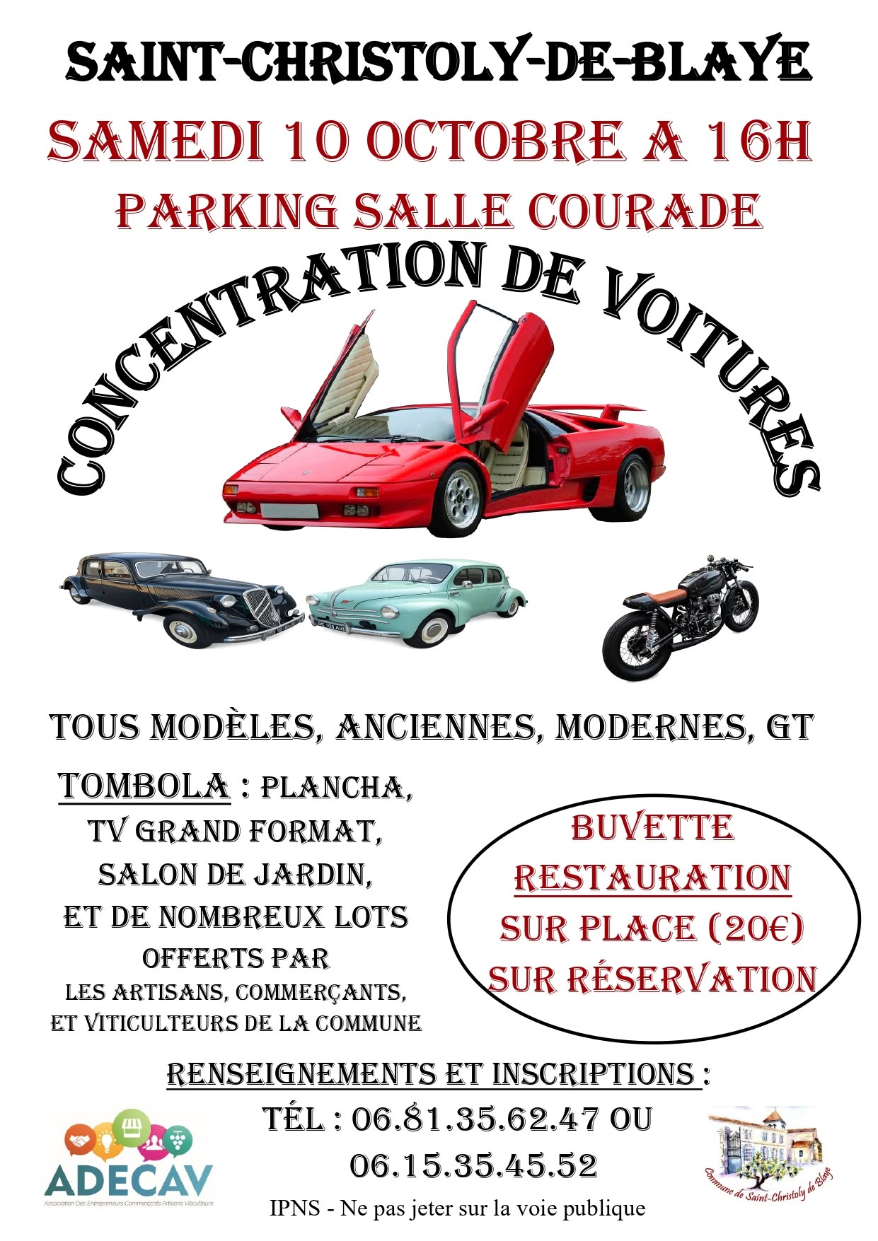 Concentration de voitures